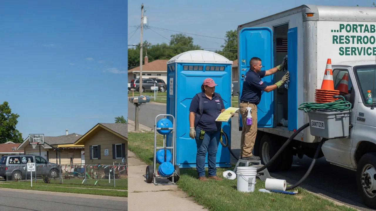 Portable Toilet Rental in Cement, OK near me